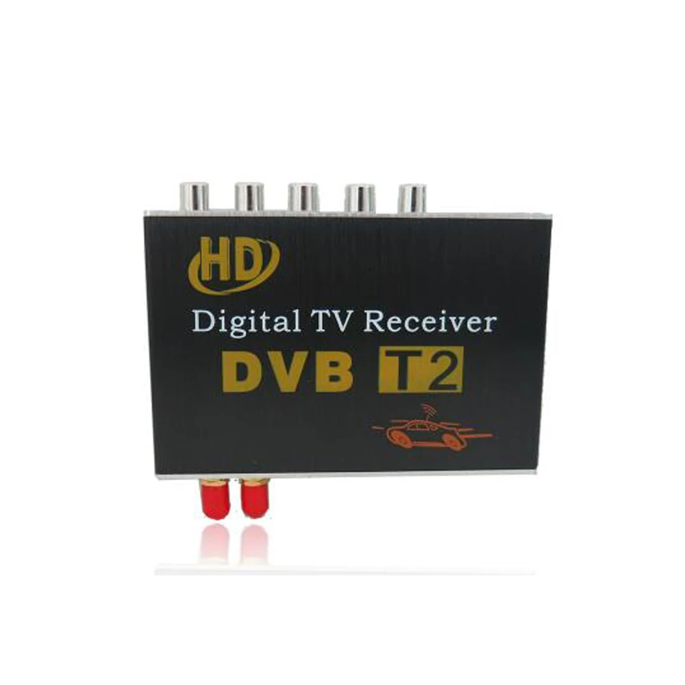 Автомобильный ресивер DVB T двойной тюнер для автомобильного DVD плеера