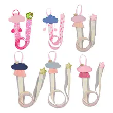 6 шт. милые заколки для волос, ремень для хранения, заколки для волос, держатель для волос с принтом, вешалка для волос, Шпилька для хранения, капля для хранения(узор от 1 до 6