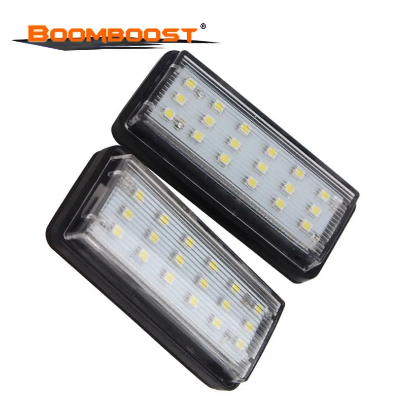 

Fit For Lexus LX470 GX470 18SMD For Toyota Land Cruiser 120 Prado Land Cruiser 200 Car LED Number License Plate Light kit 2pcs
