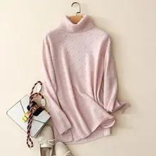 Shuchan теплый вязаный свитер для женщин, кашемир, женский свитер, водолазка, пуловеры, одежда в горошек, зимняя женская одежда s