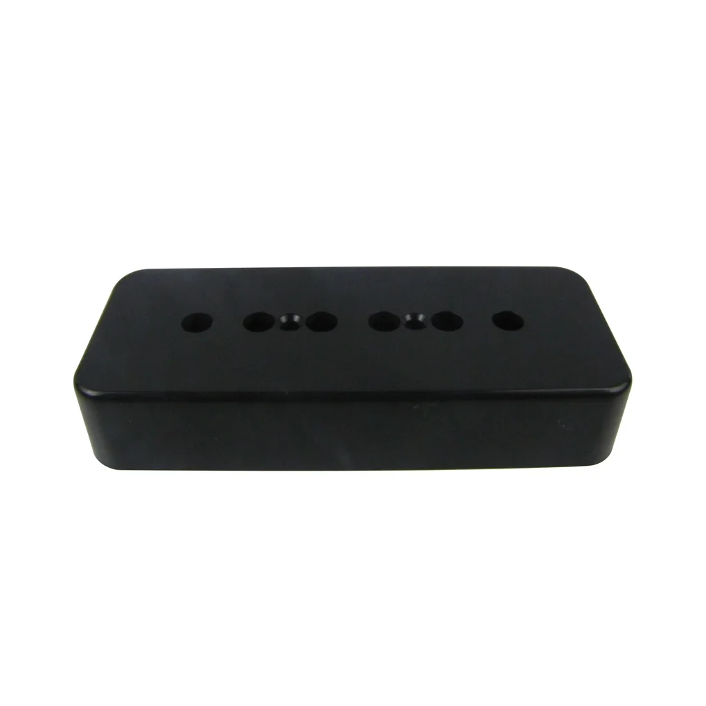 NEW 2pcs 52mm Pole Soacing P90 Soapbar Guitar Pickup Covers Black Plastic for Electric Bass | Спорт и развлечения