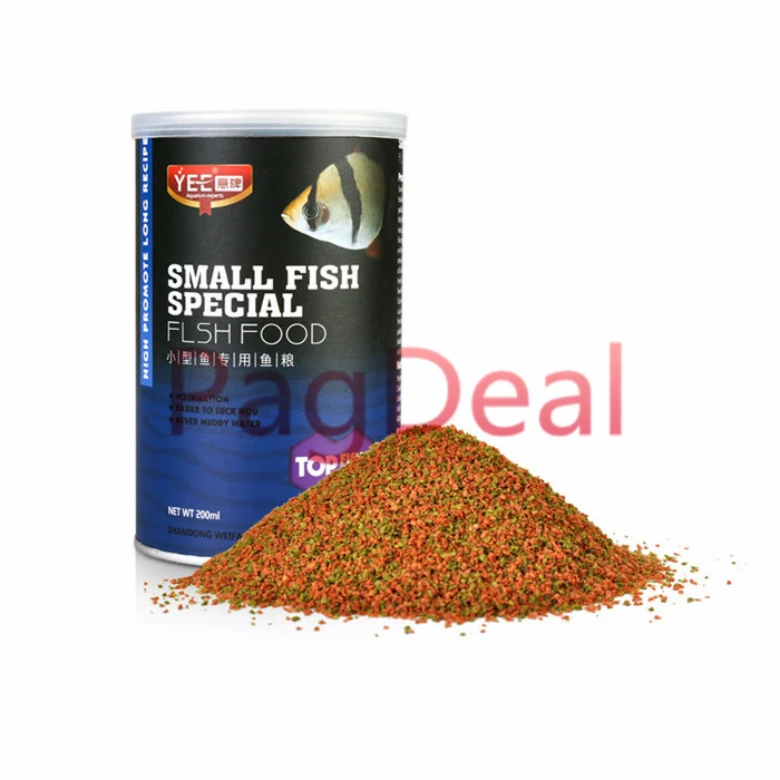 200ml 500ml Aquarium Fish Food Special Small Tropical Marine Fish Feed for Tropical Aquarium