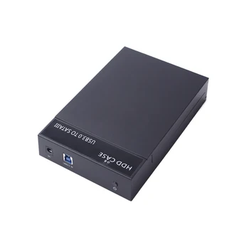 

Usb 3.0 To Sata External Hard Drive Disk Enclosure Case For 2.5/3.5 Inch Sata I/Ii/Iii Hdd And Ssd (Maximum Support 8Tb), Supp