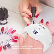 36 W УФ светодиодный Nail 21 светодиодный s ногтей сушилка для гель-лака Маникюр сушильная машина для всех гель с 30/60/90 s Button ногтей лампы