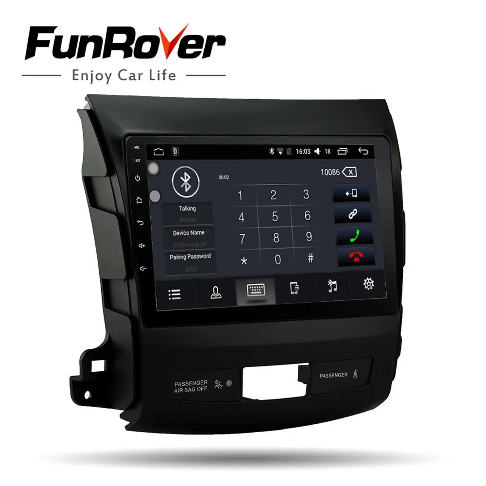 Funrover Radio de coche dvd Multimedia 9 \