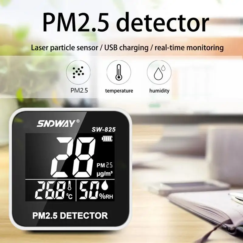 

Gas Analyzer Gas Detector For PM 2.5 Air Quality Monitor Electrical With LCD Screen Combustible Gas Tester Dropshipping