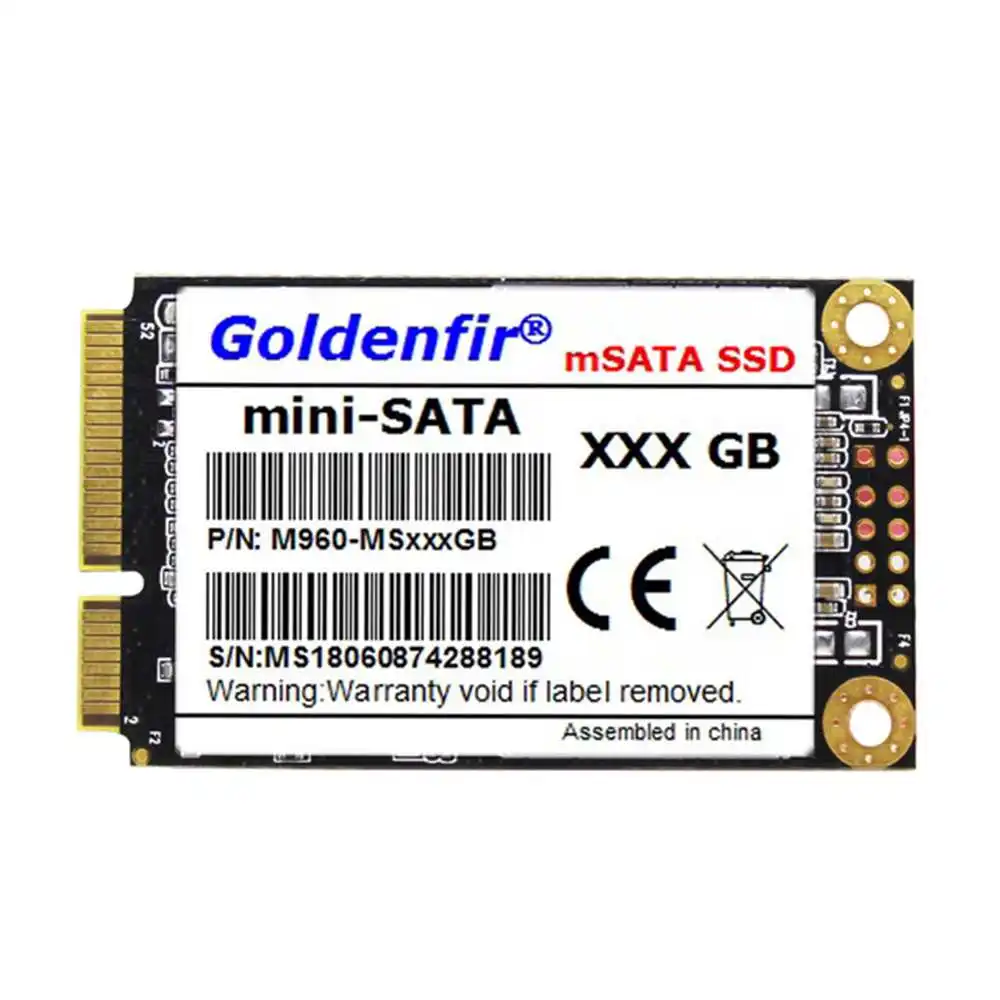 Goldenfir mSATA SATA3 iii ssd-диск SATA II твердотельный диск