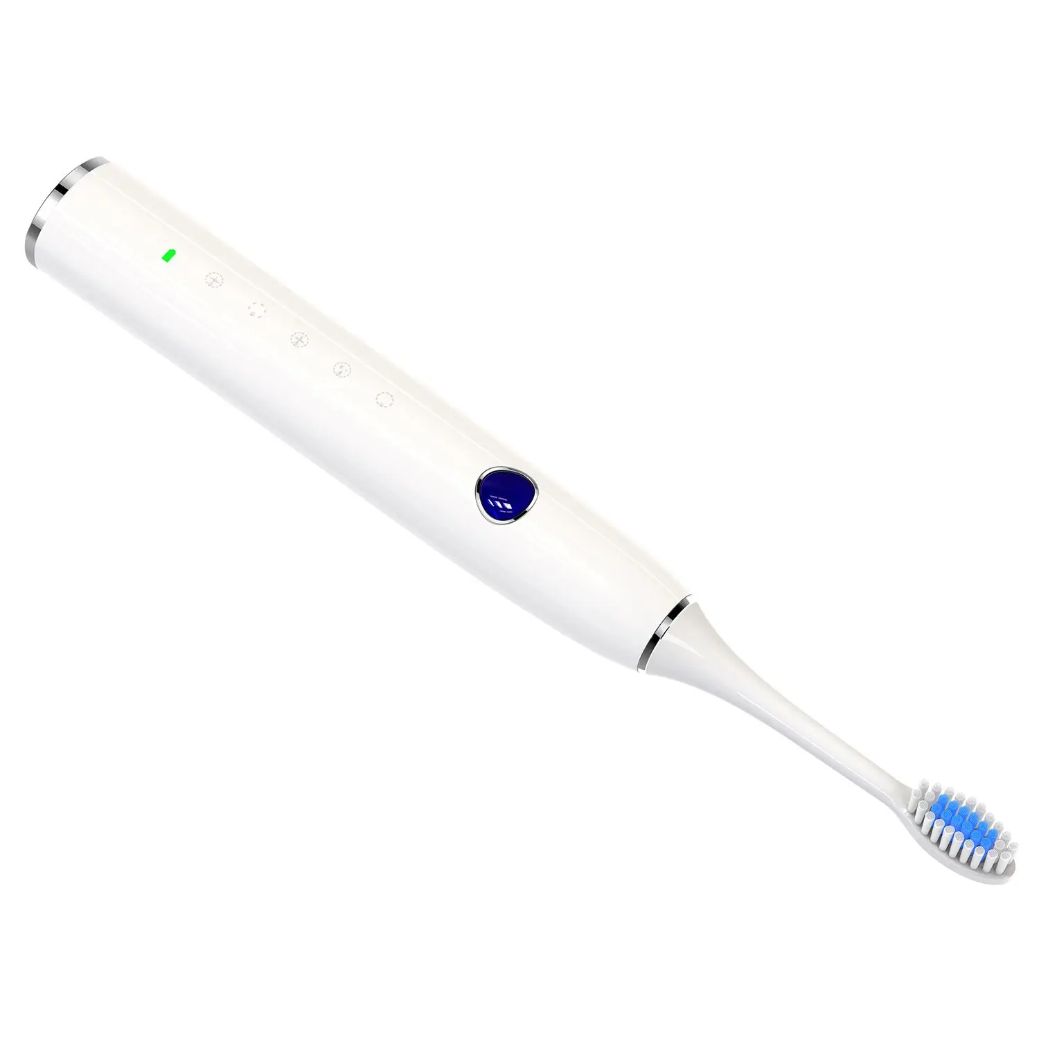 

QYG Q1-W Electronic Power Precision Clean Anti-Microbial Sonic 5 Mode Settings Dual Engine Electric Toothbrush, IPX7 waterproo