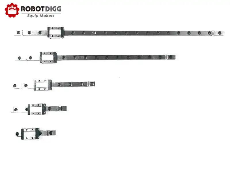 RobotDigg 440C SUS из нержавеющей стали MGN9 линейная направляющая с каретным блоком
