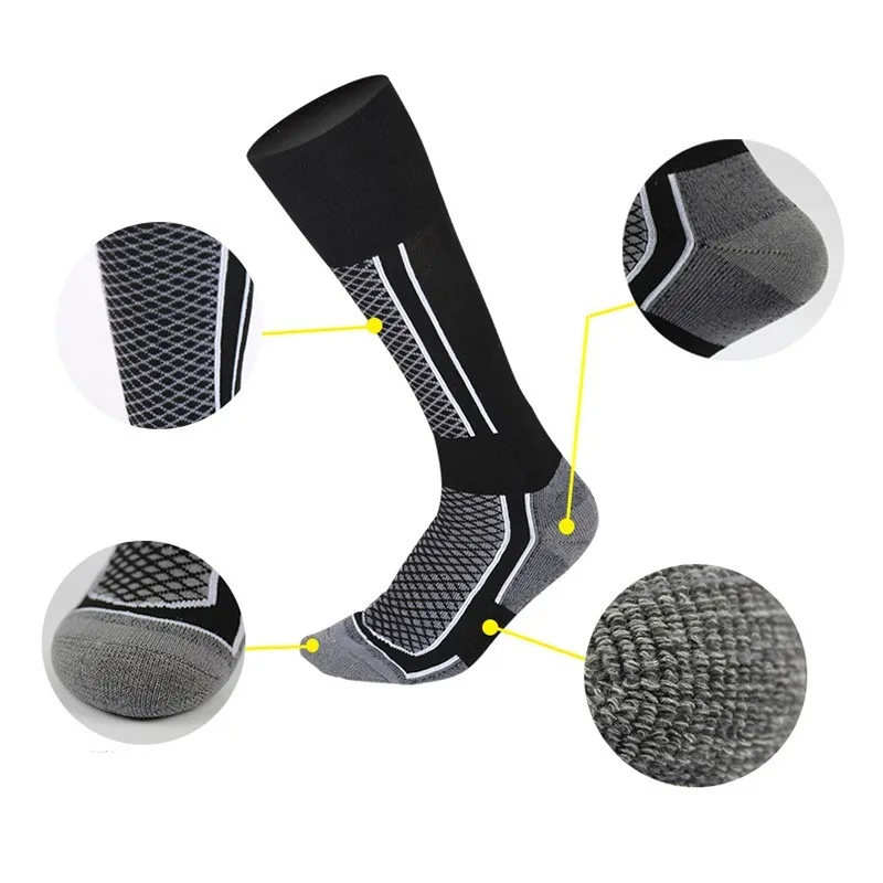 

2019 New Unisex Thermal Casual Winter Warm Socks Men Women Outdoors Comfortable Sock Thicken Soft Breathable Skiing Socks