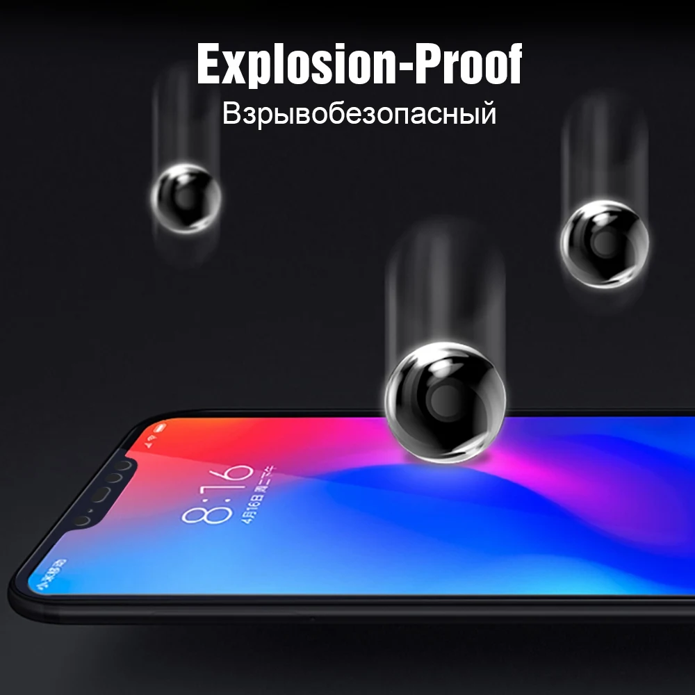 9D стекло для xiaomi redmi note 7 стекло протектор экрана закаленное стекло на xao mi redmi 7a 6a note 7 5 6 профессиональные очки красная пленка mi 7a