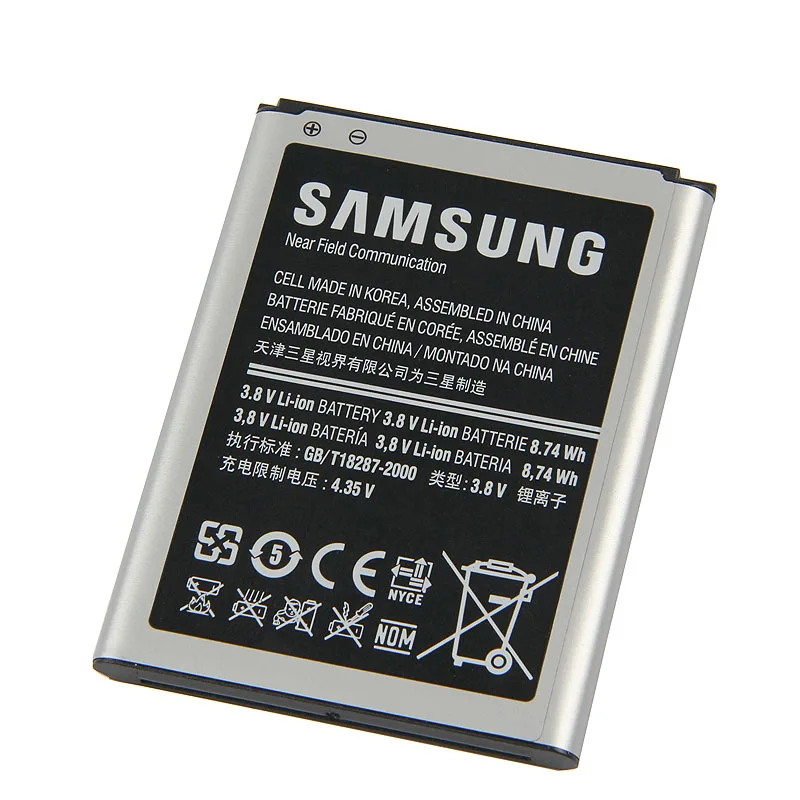Оригинальный аккумулятор высокой емкости Samsung качество EB L1M1NLU батарея для ATIV S i8370