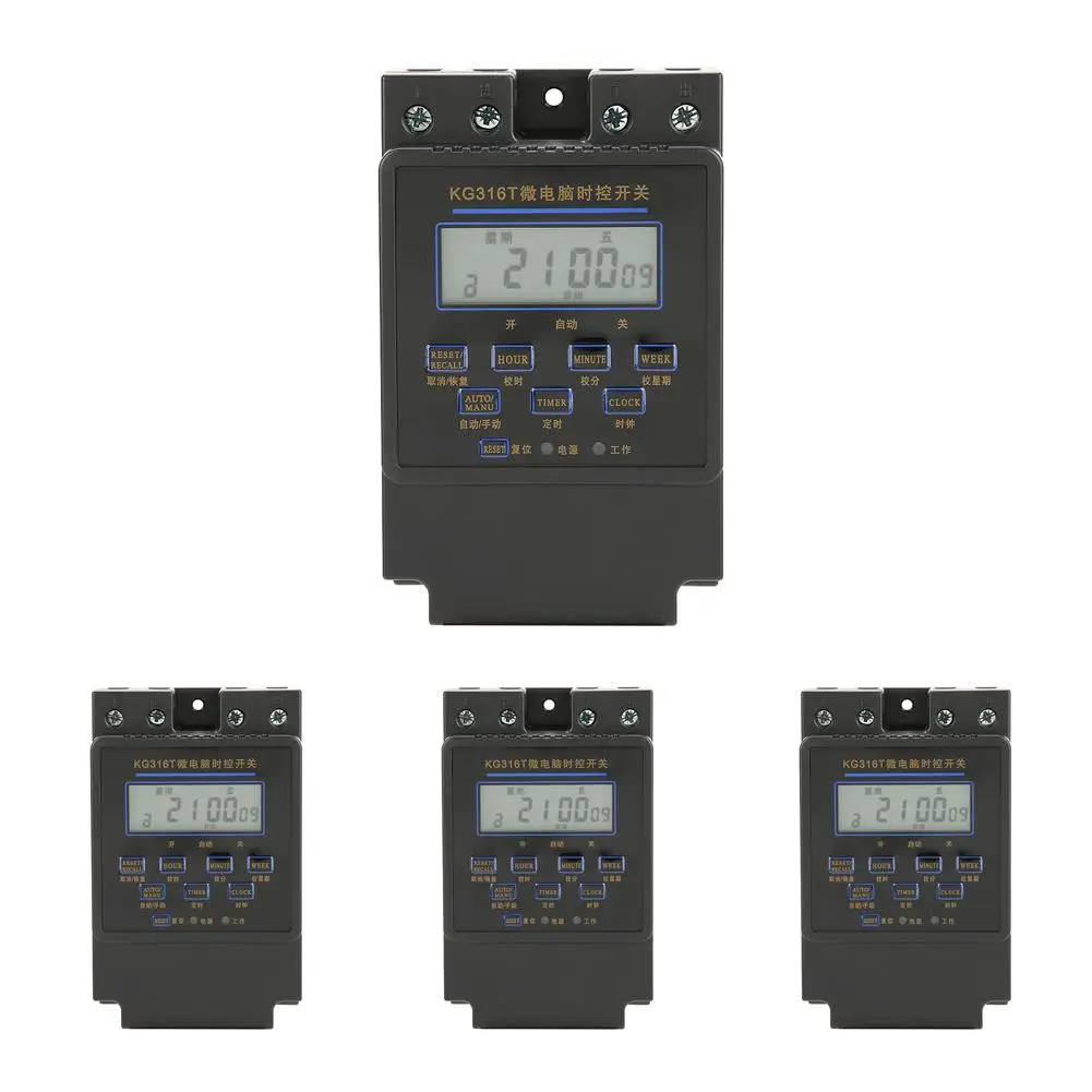 KG316T A Timer Switch Digital LCD Programmable Time