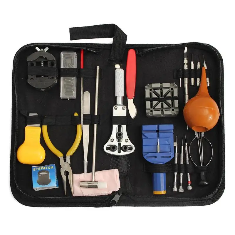 

Watch Tools Opener Band Link Pin Remover Screwdrivers Spring Bar Repair Pry Clock Watch Repair Tool Kit Watchmaker Tools