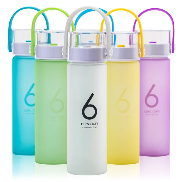 

270ml Double-layer Temperature-sensitive Discolored Creative Water Bottles Cup Good heat cold resistance non-slip Bottles