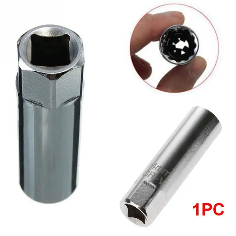 

14mm 12 PT Point Remover Wrench MINI Spark Plug Socket Thin Wall 3/8" Drive For BMW