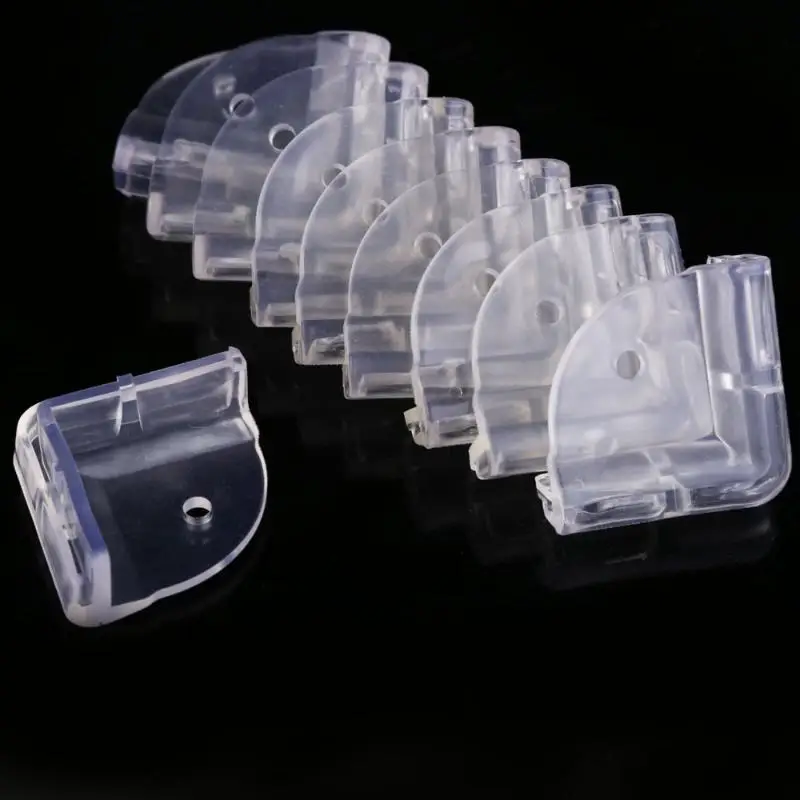 

Transparent Anti-Collision Angle Table Corner Guards 10pcs Baby Safety Table Corner Protector Transparent Anti-Collision Angle