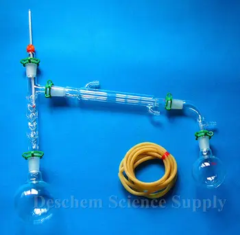 

500ml,24/40,Distillation Apparatus,Vacuum Distill Unit,Vigreux Column W/Side Arm