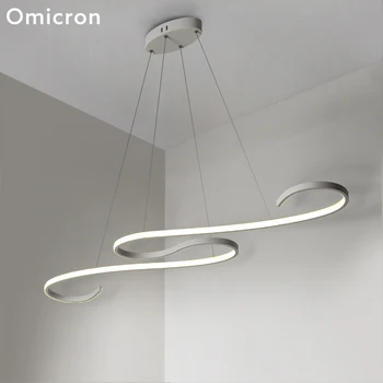 

Omicron Modern Led Chandeliers Ceiling Led Water Wave Originality For Living Room Study Room Lighting Home Fixtures Lamp