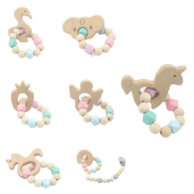 Baby Teether Bracelet Maternal And Child Supplies Molar Rods Eucalyptus