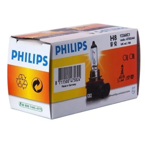 Лампа Philips PGJ19-1 12В Н8 35 Вт (12360C1) | Автомобили и мотоциклы