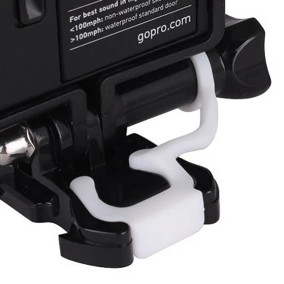 

2pcs Quick Release Mount U Silicone Locking Plugs for Gopro Camera Hero 1 2 3 3+ Base White