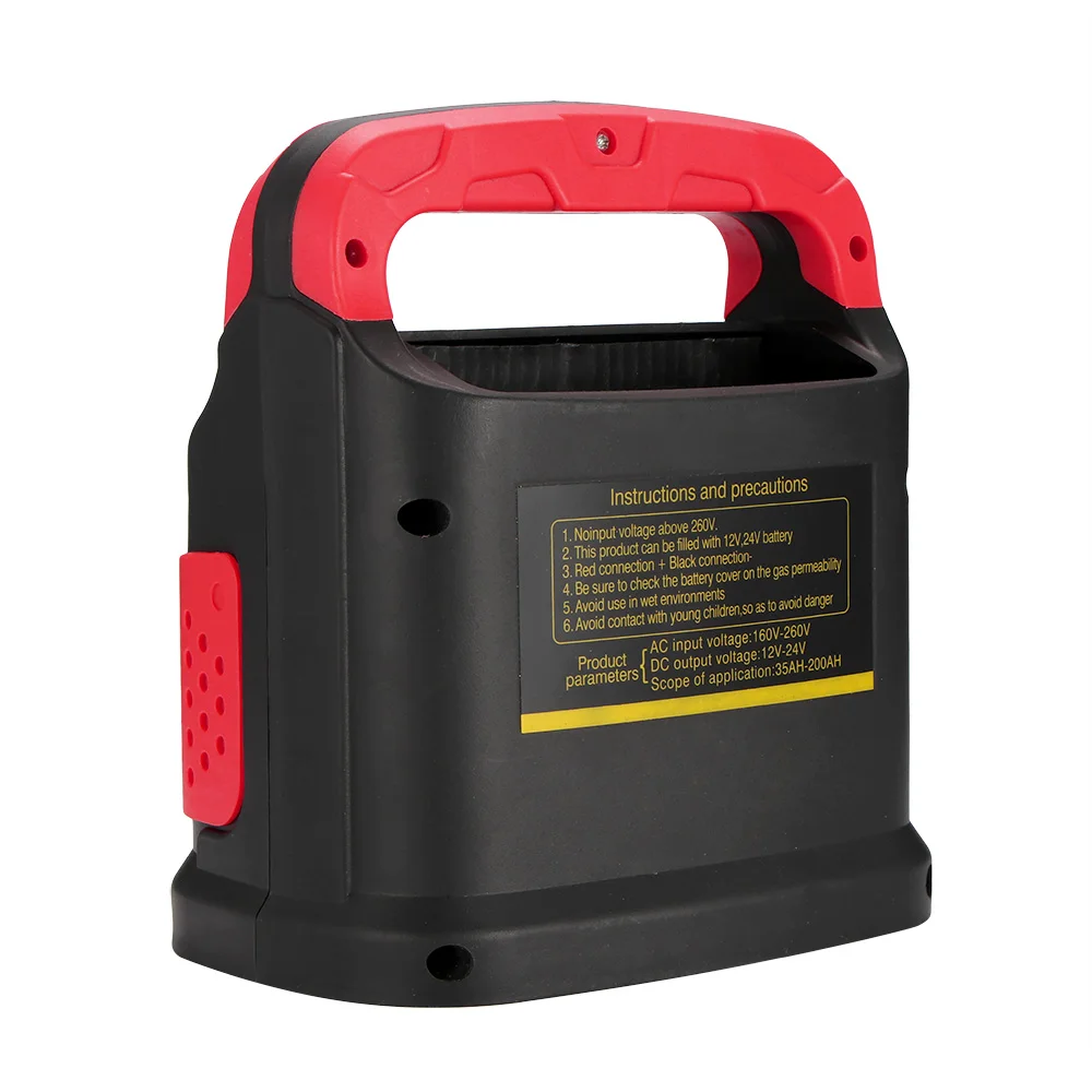 

12V-24V 15A Intelligent Pulse Repair Charger Car Battery Charger Lead-Acid Battery Charger With LCD Display For Car Motorcycle