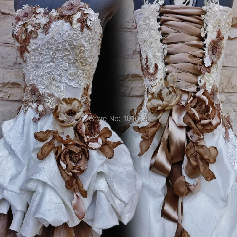 Специально! эпох белые цветы кружева Рококо Мария Антуанетта Лолита гражданская война бальное коктейльное платье исторические