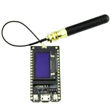 Bluetooth Wifi ESP-32 Modulo Scheda di Sviluppo Lora32 Lora 868Mhz ESP32 Lora Oled Da 0.96 Pollici Display Blu Con Antenna(China)