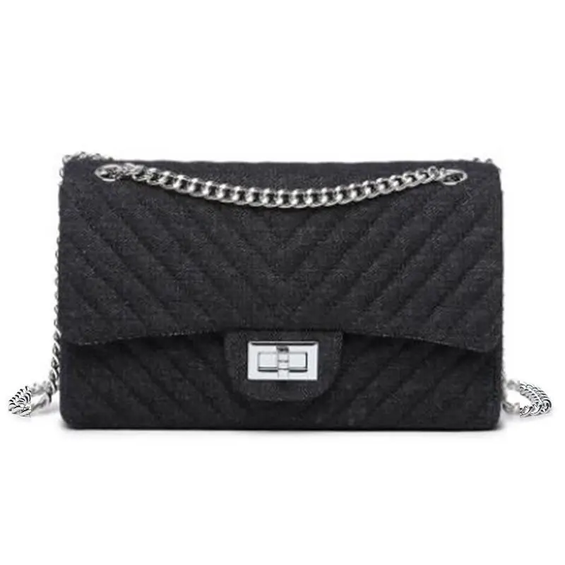 

New Fashion Women Shoulder Bag Satchel Buckle Closure Type Solid Casual Interior Slot Pocket Handbag Tote Purse