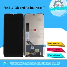 M& Sen для 6," Xiaomi Redmi Note 7 Redmi Note7 Pro глобальная версия ЖК-дисплей+ кодирующий преобразователь сенсорного экрана в сборе