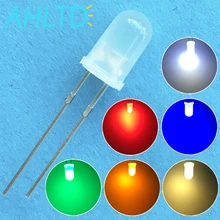 500pcs 5mm White Red Green Blue Yellow Warm White 2pin Round Light-emitting Led diode Diffused LED Bulb Light Diodes Lamp 500pcs 5mm White Red Green Blue Yellow Warm White 2pin Round Light-emitting Led diode Diffused LED Bulb Light Diodes Lamp