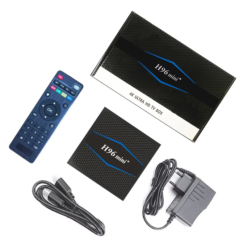 LEORY H96 MINI Plus Smart TV Box 2GB 16GB ROM 4G WIFI 100M LAN 4K H.265 VP9 Set top Box 4K HD Media Player Support HD Netflix