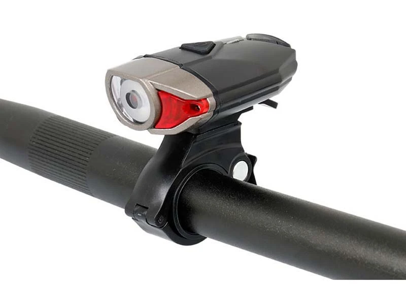 Faro delantero para casco de bicicleta, manillar de montaje Dual, tapa de seguridad, iluminación LED blanca para ciclismo, USB|Luz de bicicleta| AliExpress