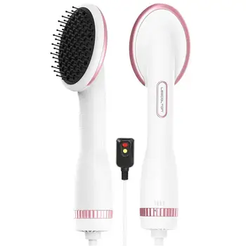 

2 In 1 Hair Dryer Comb Hair Straightener Negative Ion Hair Drying Hair Straightening Use With Both Wet And Dry Hair Styling Tool