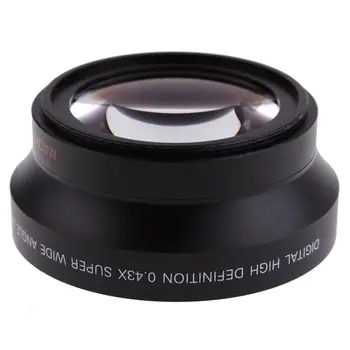 

67mm Digital High Definition 0.43×SuPer Wide Angle Lens With Macro Japan Optics for Canon Rebel T5i T4i T3i 18-135mm 17-85mm a