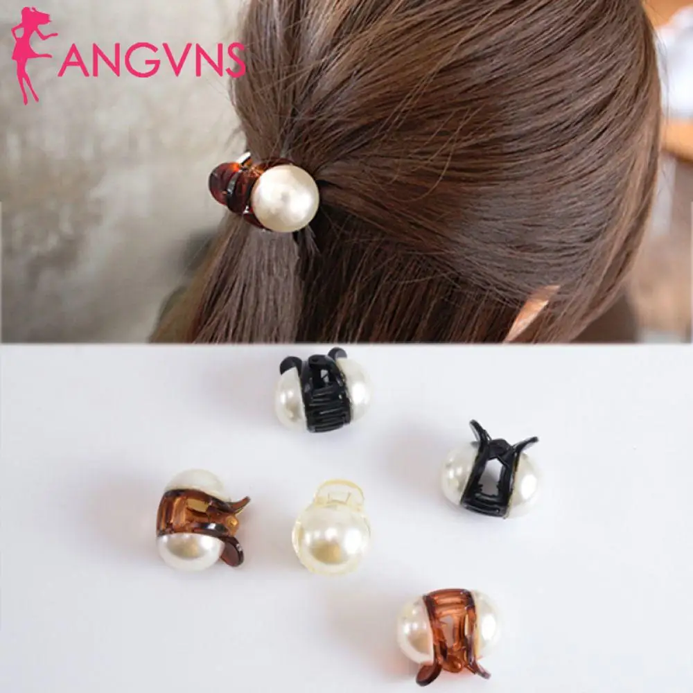 

1PC Hair Accessories Hair Claw Barrettes Korean High Quality Mini Hair Clips 2018 New Women Fashion exquisite Girls Pearl