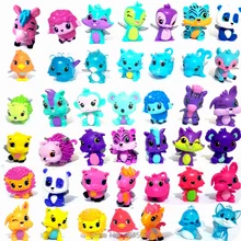 30pcs Cartoon Animals Egg Horse Hatching Model Miniature PVC Action Figures Mini Pet Shop Figurines Collectible Dolls Kids Toys disney toys 6pcs set cute mini princess snow white mermaid pvc action figures cinderella figurines collectible dolls kids toys