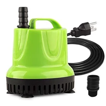 Small Submersible Water Pump For Pond, Aquarium, Hydroponics, Fish Tank Fountain With Power Cord Eu Plug
