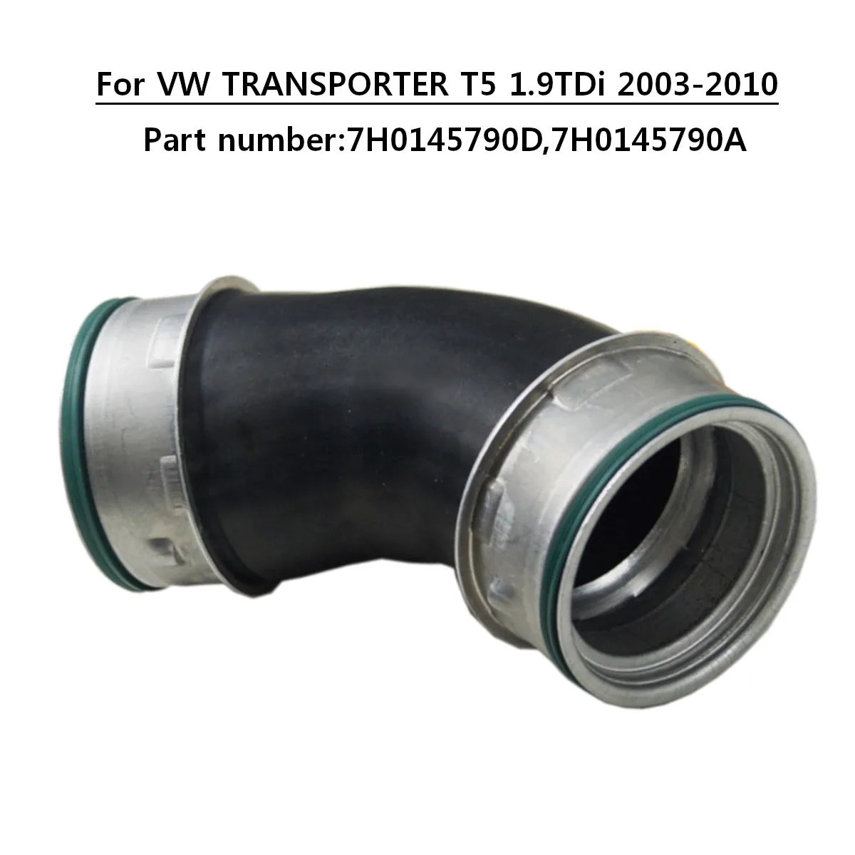 

Intercooler Turbo Hose Pipe Tube 7H0145790D 7H0145790A For VW Transporter T5 1.9 2.5 TDI 2003-2010