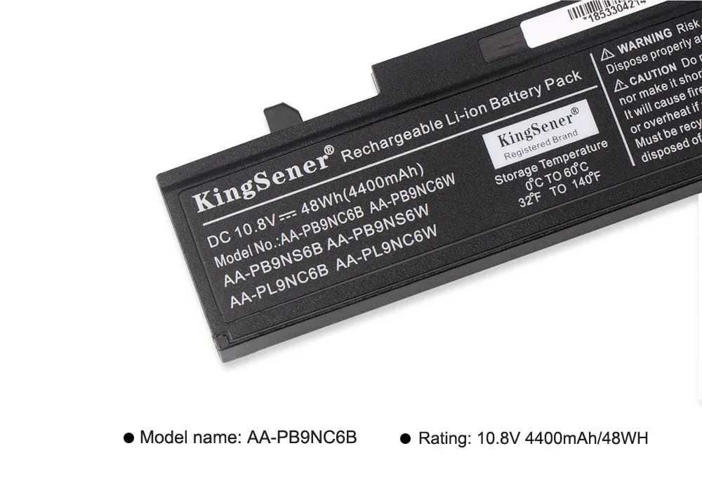 KingSener AA-PB9NC6B ноутбук Батарея для SAMSUNG R530 R528 R428 R429 R430 R467 R468 R478 AA-PB9NC6W AA-PB9NS6B AA-PB9NS6W