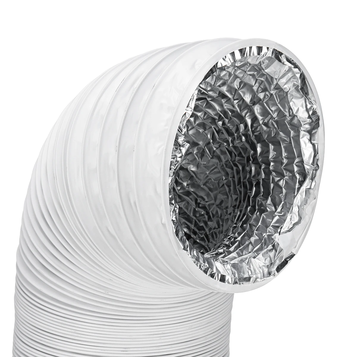 200 CM الهواء مكيف خرطوم العادم أنبوب قابل للسحب 12.5 CM القطر اضافية تنفيس خرطوم PVC الألومنيوم احباط/C خرطوم الأنابيب