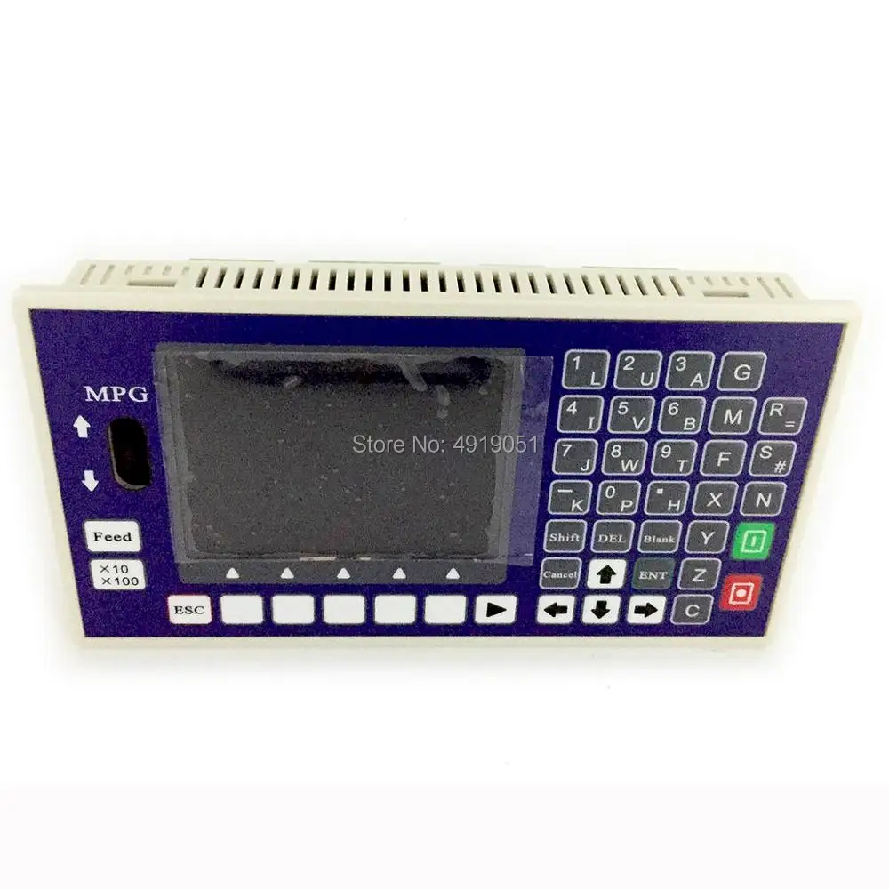 

2 Axis CNC Motion controller System 3.5inch 16DI 8DO TFT 400KHz Servo Stepper CNC Controller for Lathe Milling Machine