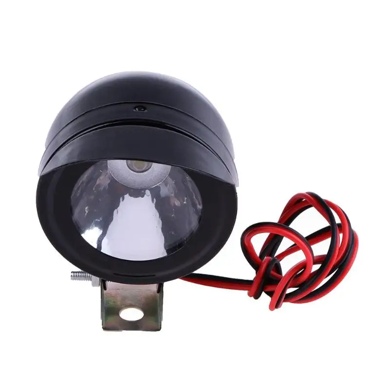 

75*60*60mm Universal Metal Motorcycle Headlights Round LED 3W Spotlights Electric Light For Electric Vehicles And Motorcycle