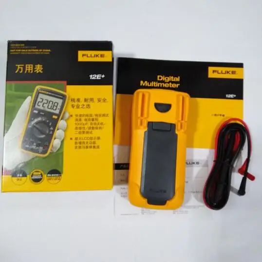 Оригинальный Цифровой мультиметр FLUKE 12E + F12E с автоматическим выбором диапазона DMM