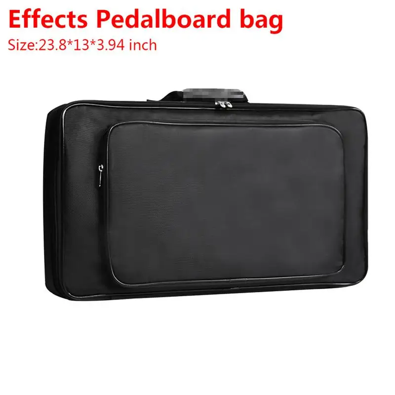 60*33*10cm Portable Effects Pedal Board Gig Bag Soft Case Universal Bag Guitar Pedal Board Setup Big Style DIY Guitar Pedalboard