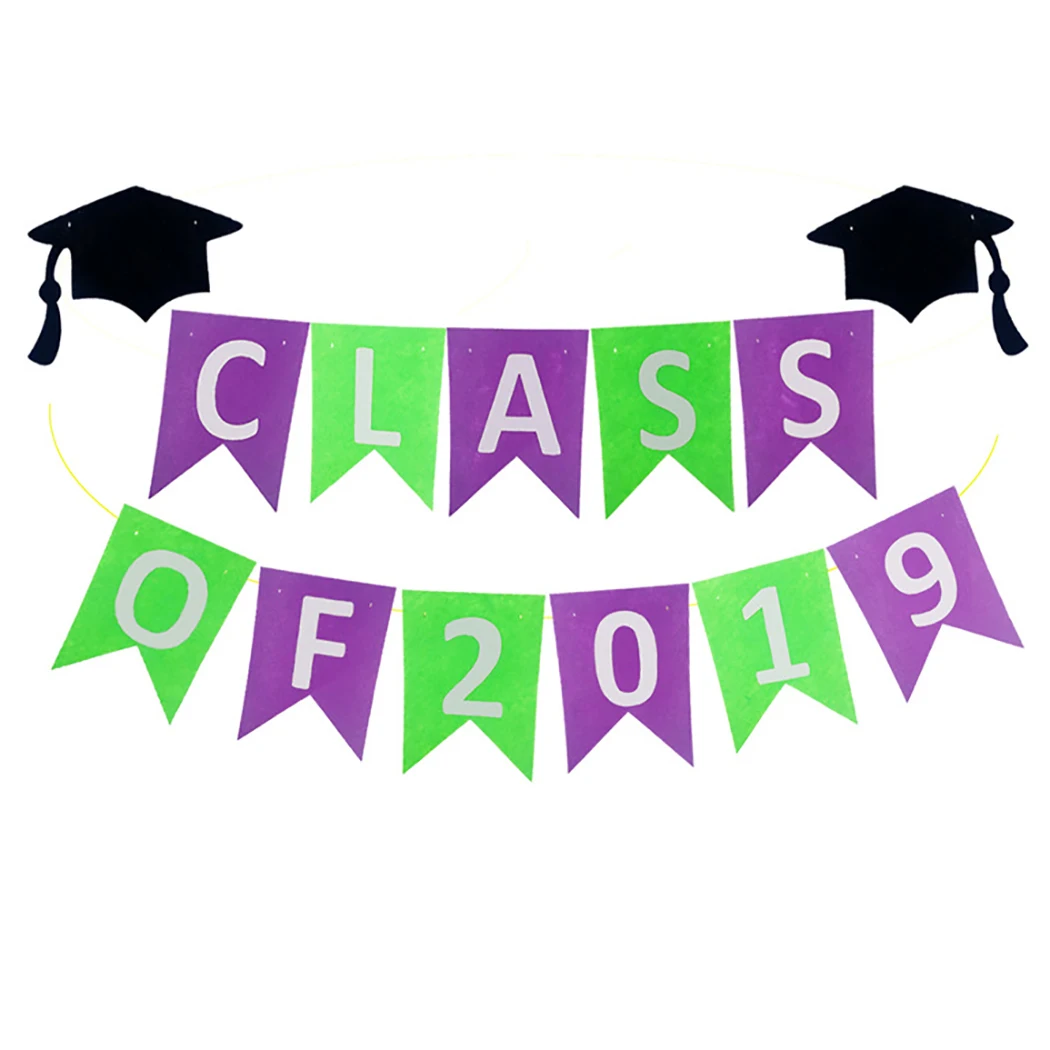 Graduation Banner Simple Creative Decorative Party Banner
