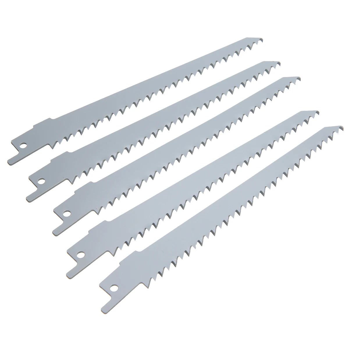 5pcs Reciprocating Saw Blades 6" 150mm Extra Sharp HCS Reciprocating