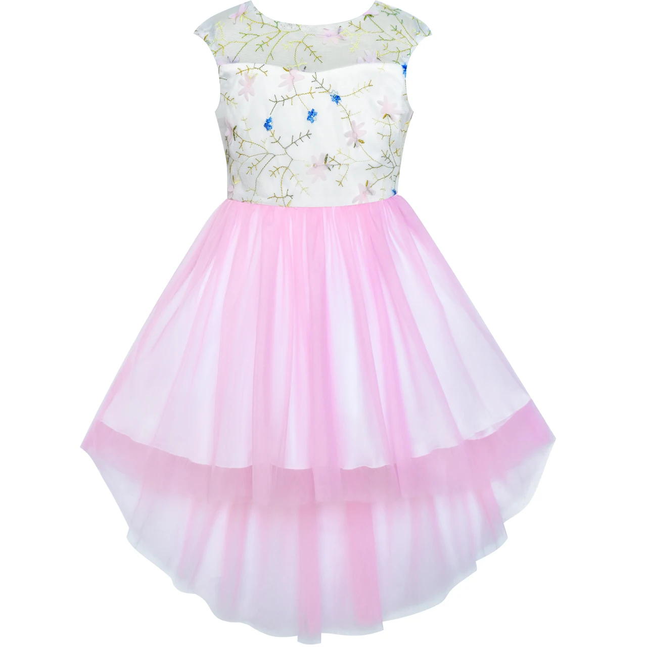 pink sundress wedding