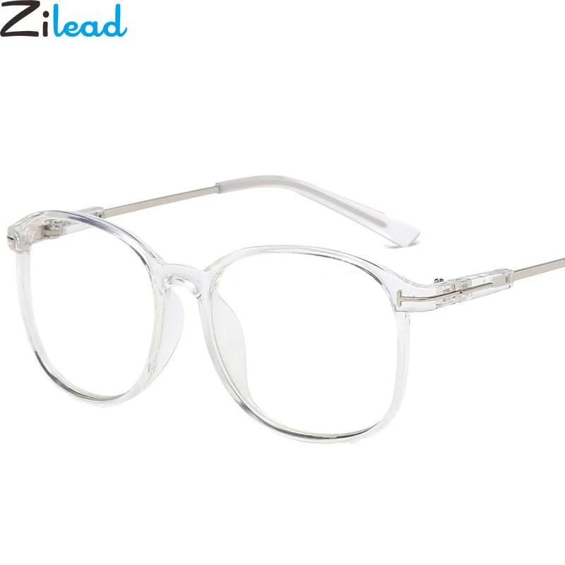 Zilead металлические прозрачные готовые очки для близорукости для женщин и мужчин HD прозрачные очки для близоруких